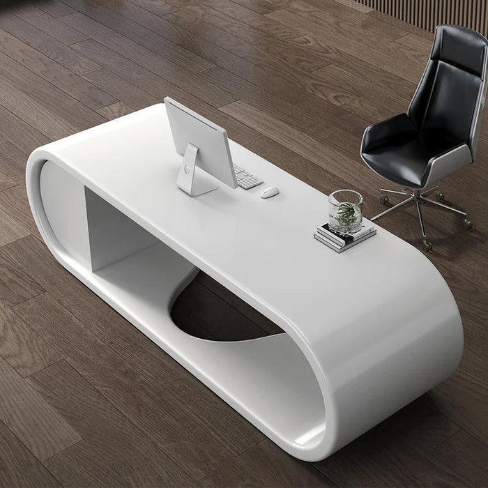 Executive White Gaming Desk Office Small Laptop Boss Computer Mesa Desk Table Study Work Mesa Para Computador Nordic Furniture