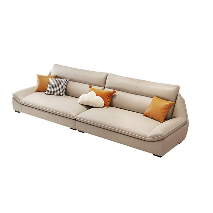Adults Luxury Living Room Sofa Genuine Leather Family Relaxing Elegant Sofa Designer Floor Sofa Sala De Estar Home Decoration