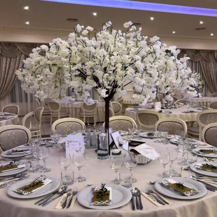 Artificial Cherry Tree Interior Decoration Wishing Tree Simulation Plant 1.2m 1.5M 1.8M Wedding Part Home Decoration Supplies