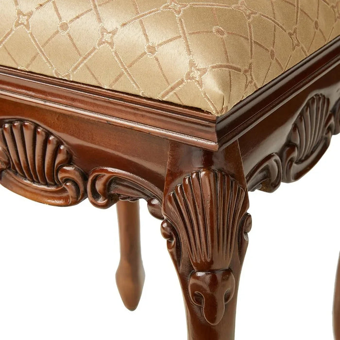 Stool Walnut Makeup Chair Vanity Stool Bedroom Bench Free Shipping Living Room Furniture Home