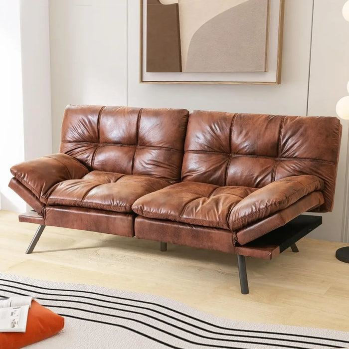 Living Room Sofas Small Split Modern Sofa for Living Room Office Memory Foam Futon Sofa Bed Apartment Convertible Furniture Home