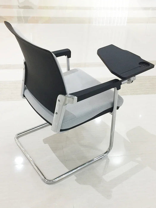Training chair conference room with small table, bow-shaped fixed feet, meeting chair, meeting chair with writing board