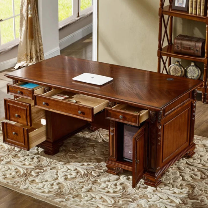 Office Computer Executive Desk Retor Standing Desktop Gaming Study Table Computer Manicure Tisch Media Console Furniture