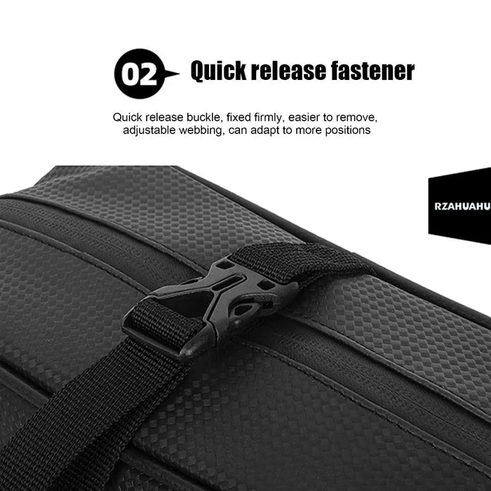 B SOUL Travel Tail Bags Electric Bicycle Motorcycle Carrier Pannier Black