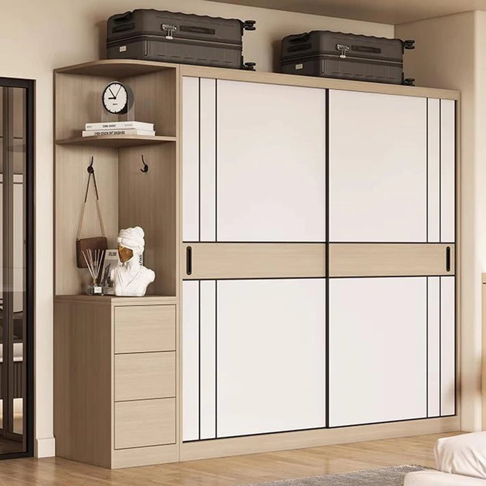 Modern Wardrobes Modular Organizer Cabinets Space Saving Display Bedroom Drawers Wardrobes Storage Armoire Salon Furniture