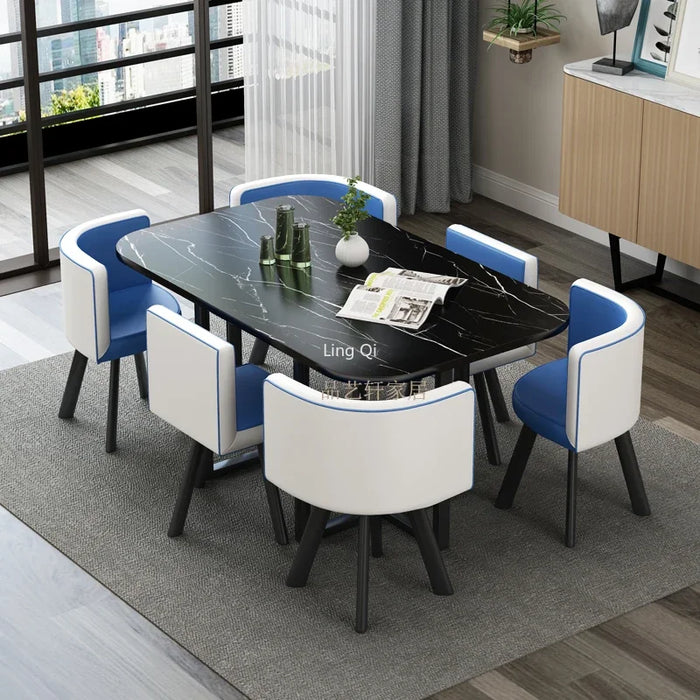 Nordic Office Dining Table Set Restaurant Center Modern Coffee Tables Small Apartmen Free Shipping Mesas De Comedor Furniture
