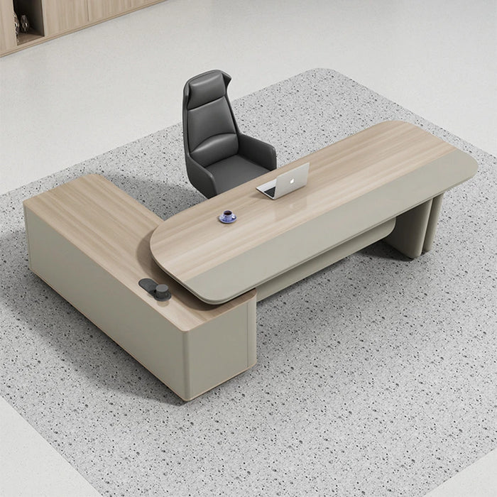 Study Standing Office Desk Executive Storage Desktop Gaming Office Desk Salon Luxury Scrivania Con Cassetti Office Furniture