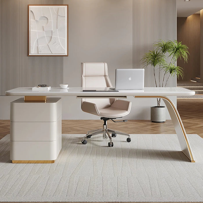 Student Console Drafting Table Study Drawers Executive Conference Boss Table Computer Modern Stand Tisch Media Console Furniture