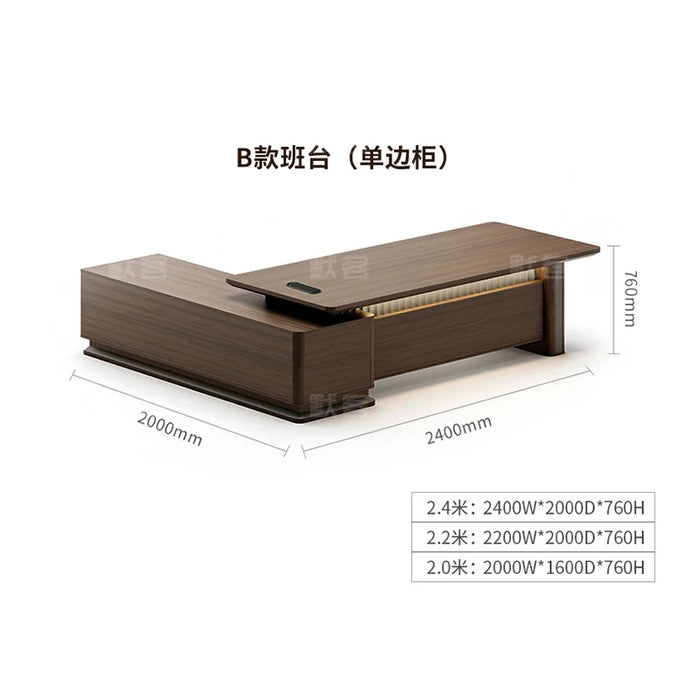 Drawers Study Executive Office Desks Standing Gaming Corner Desk Office Organizer Mesas De Escritorio Home Office Accessories