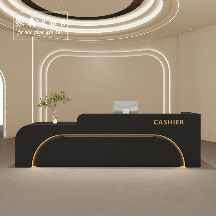 Register Beauty Reception Desk Shop Executive Office Reception Desk Salon Clothing Rezeption Desk Beauty Commercial Furniture