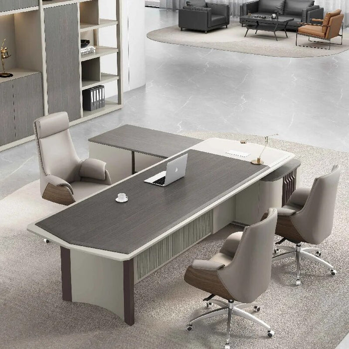 Reception Storage Office Desk Computer Conference Corner Executive Desk Organizer Drawers Escritorios De Oficina Furniture