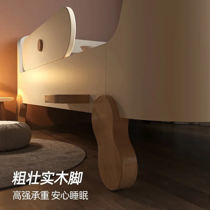 Wooden Floor Modern Children Beds Toddler Luxury House Baby Children Beds Design Cama Infantiles Bedroom Furniture YQ50CB