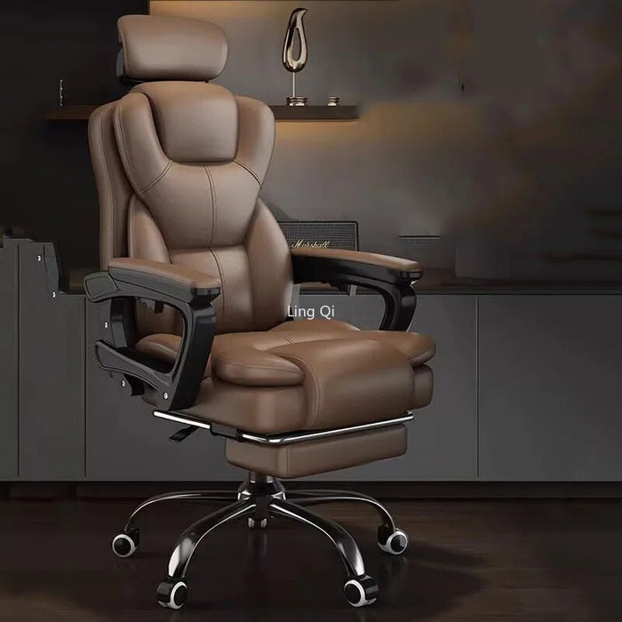 Mobile Living Room Office Chair Designer Study Meditation Solid Color Gaming Chair Nordic Liftable Headrest Muebles Furniture
