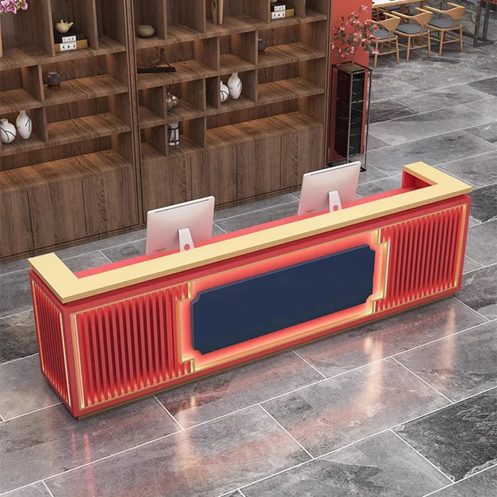 Beauty Salon Spa Reception Desk Cash Luxury Hotel Cashier Bar Counter Shop Retail Store Theke Rezeption Commercial Furniture