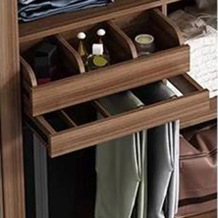 Nordic Wardrobe Nice Interior Led Light Lighting Ideas Indoor European Glass Door Closet Novelty Guarda Ropa Salon Furniture