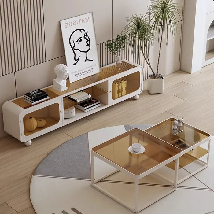 Black Glass Tv Stands Display Console Wall Designer Mirror Cabinet Tv Stands Floor Mobili Per La Casa Living Room Furniture