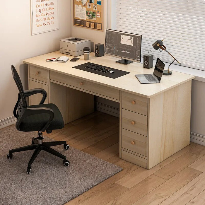 small Study computer desks Writing Storage Organizer modern computer desks with drawers console bureau meuble home furniture HY