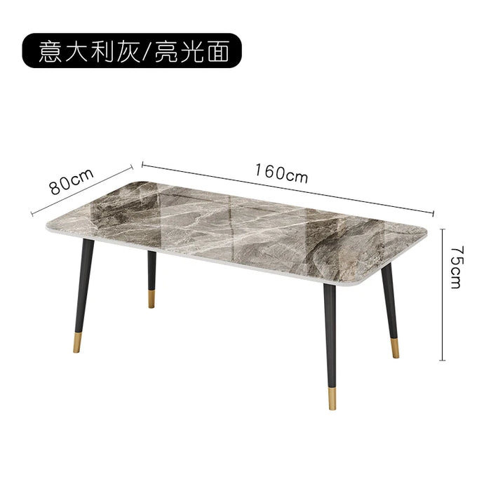 MODERN 6 Chairs Dining Tables Complete Kitchen Luxury Coffee Dining Tables  Free Shipping Esstische Set Furniture WW50DT