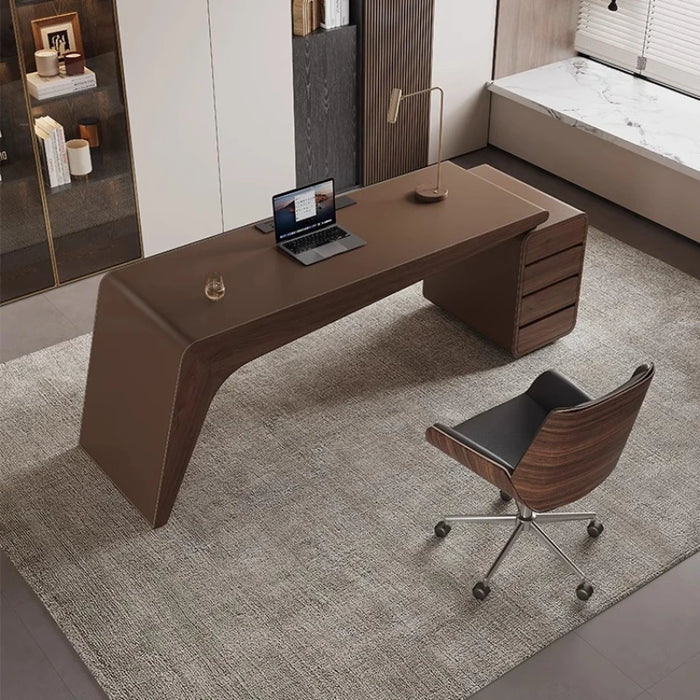 Drawer Storage Writing Office Desk Work Modern Executive Study Office Desk Computer Bureau Escritorio Office Furniture MZ50OC