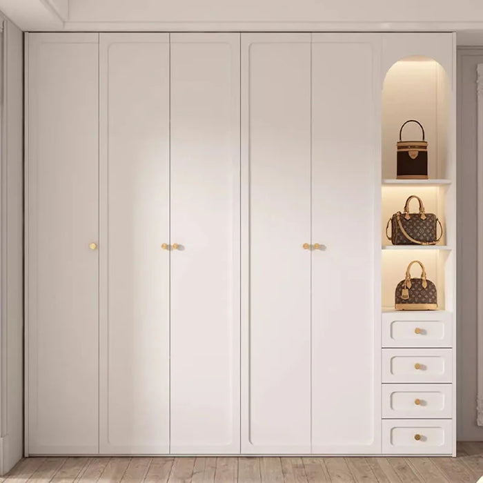 Modular Hanger Wardrobe Space Saving Cupboard Baby Mobile Open Bedroom Wardrobe Clothes Armoires De Vetement Home Furniture HDH