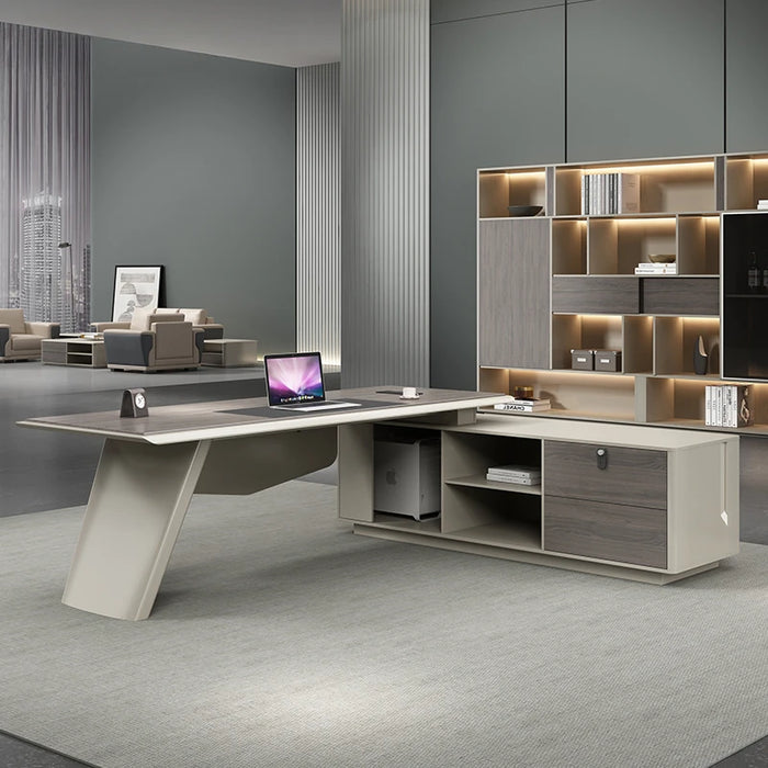 Computer Reception Office Desk Workstation Drawers Standing Writing Office Desk Executive Table Ordinateur Home Furniture