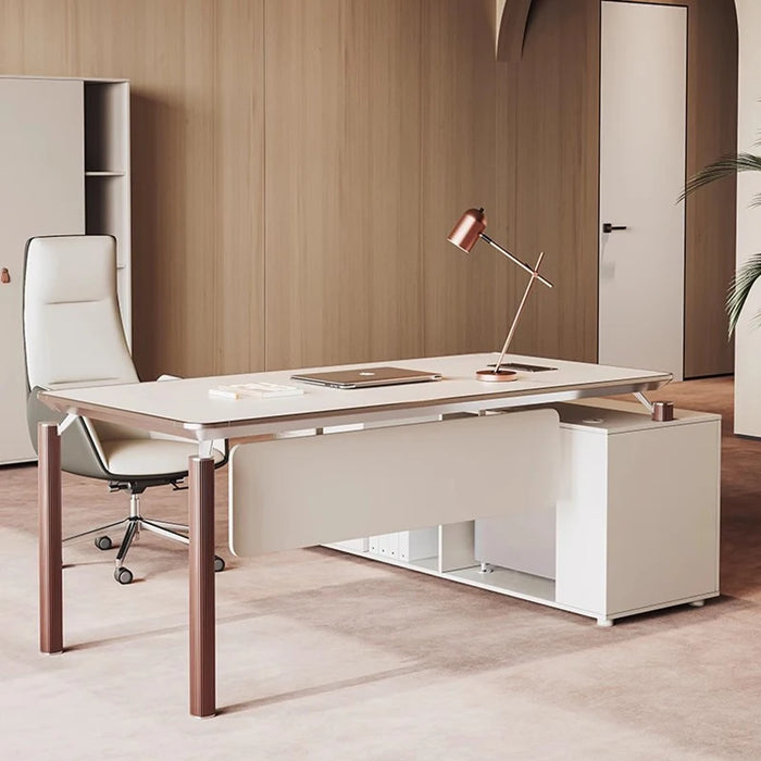 Executive Modern Office Desk Storage Student Corner Conference Office Desk Computer Scrivania Con Cassetti Home Furniture