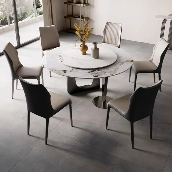 Modern Restaurant Dining Tables Center Nordic Coffee Luxury Replica Round Dining Tables Kitchen Mesa De Comedor Furniture HDH