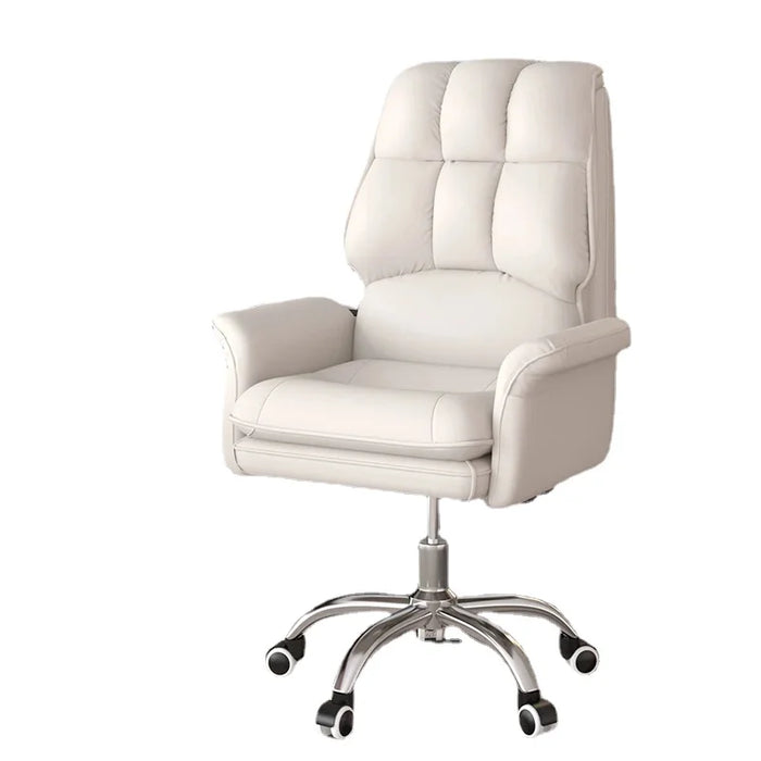 Computer Chair Luxury Wingback Waterproof and Antifouling Adjustable Rotation Chair Room Office Comfortable Sedentary Furniture