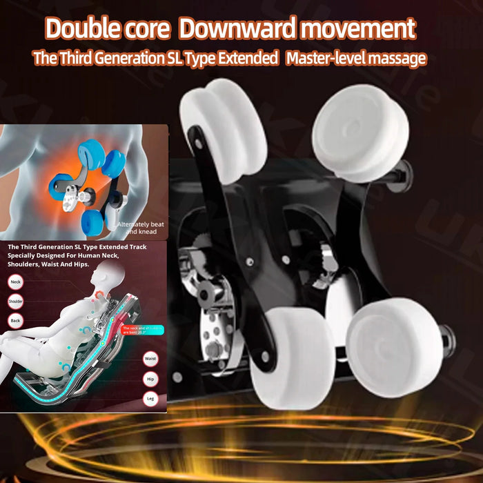 3 Year Warranty Dual movement Manipulator 8D Home Zero Gravity Full Body Luxury Massage Chairs SL 4D Massage Sofa Office chair