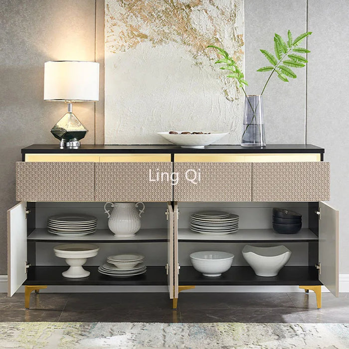 Showcase French Sideboard Drawers Large Laden Multifunctional Free Shipping Cabinet Organizers Doors Armarios Kitchen Furniture