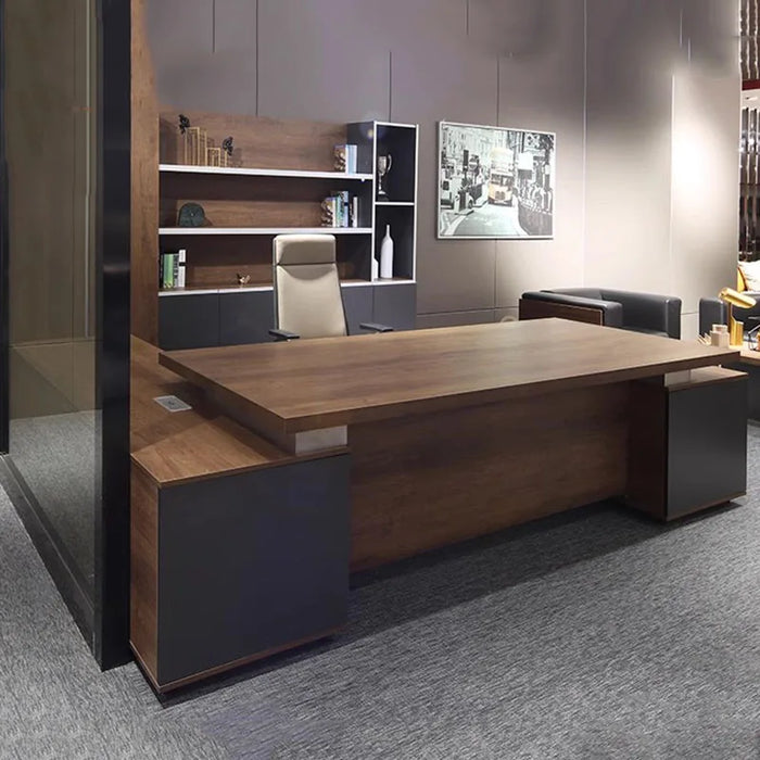 Executive Supplies Office Desk Floor Monitor Organizers Reception Computer Desks Free Shipping Luxury Mesa Escritorio Furniture