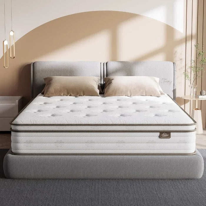 Pressure Relief & Supportive Queen Size Mattress 100 Nights Trial Mattresses Mattresses for Sleeping Matress King Size Bed Twin