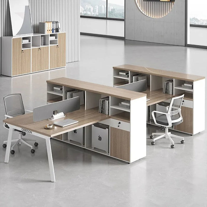 Computer Executive Work Desk Drawers Standing Modern Single Study Table Staff Write Escritorio Habitacion Furniture HD50WD
