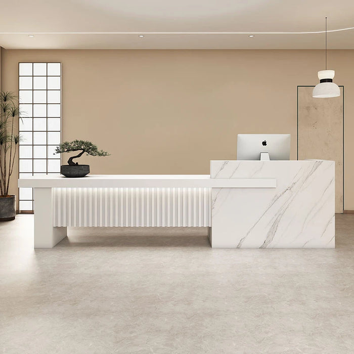 Vanity Luxury Reception Desk Computer Corner Executive Writing Reception Desk Console Scrivania Per Cameretta Office Furniture