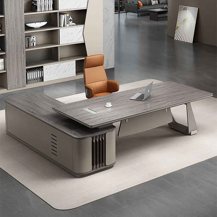 Luxury Executive Office Desk Conference Monitor Gaming Writing Office Desk Italian Mesa Para Compuatador Modern Furniture