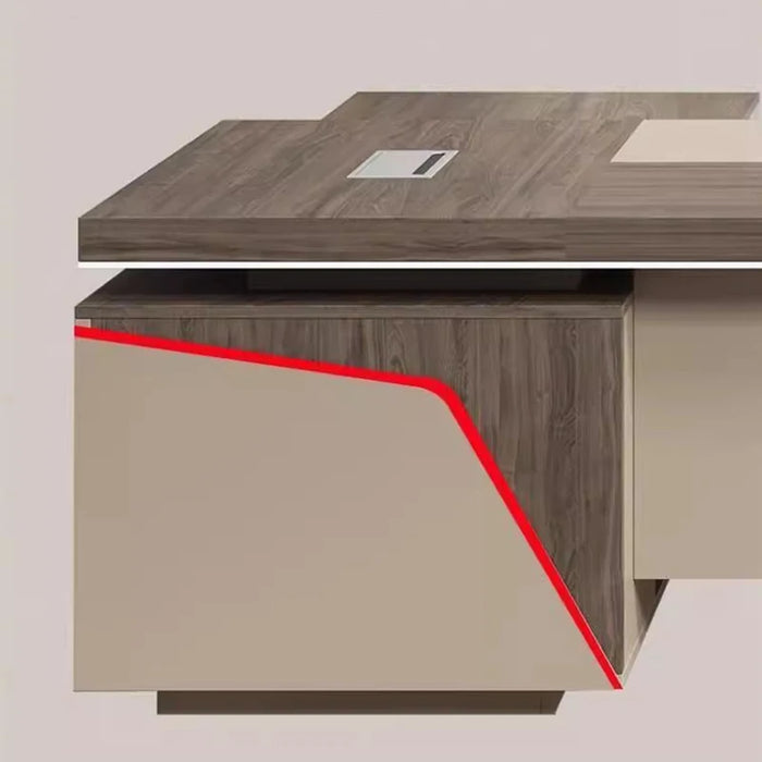 Vanity Conference Office Desk Standing Drawers Corner Workbench Office Desk Executive Scrivanie Per Computer Luxury Furniture