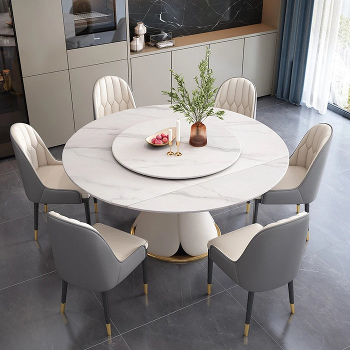Luxury Replica Dining Table Coffee Round Makeup Hotel Living Room Modern Dining Table Center Mesa Comedor Patio Furniture HDH