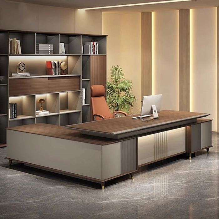 Standing Living Room Office Desk Executive Floor Reception Supplies Computer Desks European Modern Mesa Escritorio Furniture