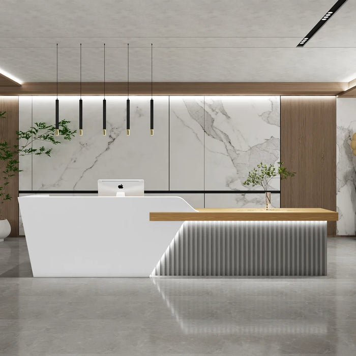 Luxury Podium Reception Desk Mobile Bar Counter Salon Modern Information Hotel Reception Desk Lectern Bar Tresen Furniture