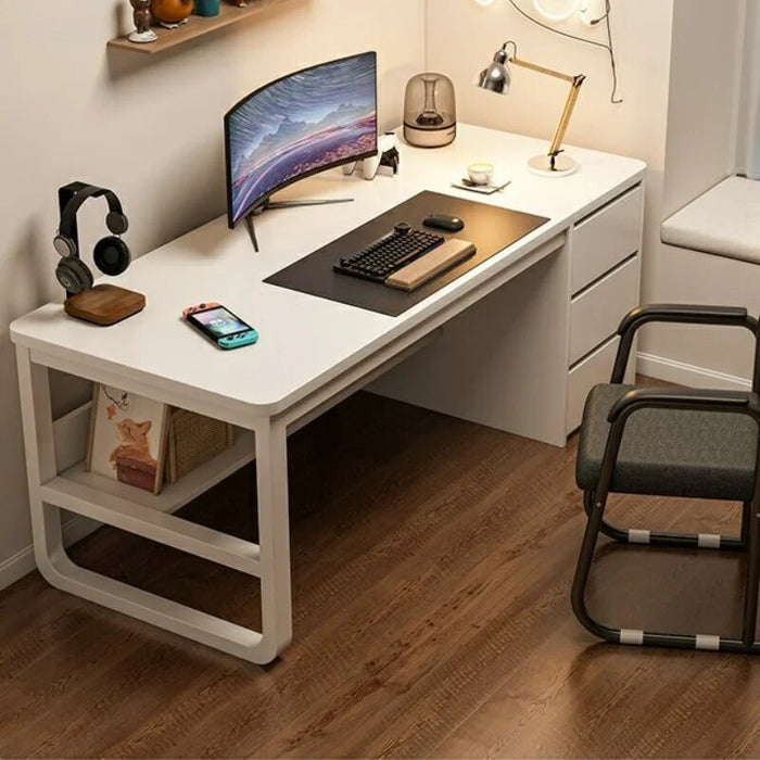 Computer Table Office Desk Bedroom Workbench Simplicity Modern Office Desk Study Secretaire Bureaux Meuble Work Furniture QF50OD