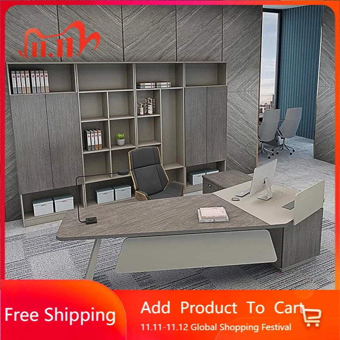 Writing Computer Desk Standing Students Luxury Makeup Storage Office Desk Drawers Filing Mesa De Escritorio Desk Accessories