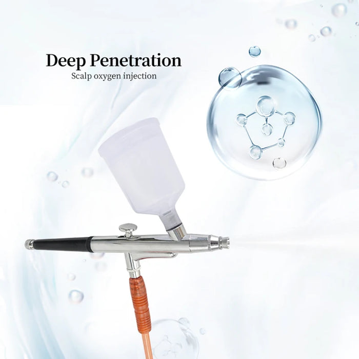 New 7 In 1 High Frequency Hair Follicle Detection Scalp Treatment Machine Hair Analyze Scalp Care Massage Hair Regrowth Device