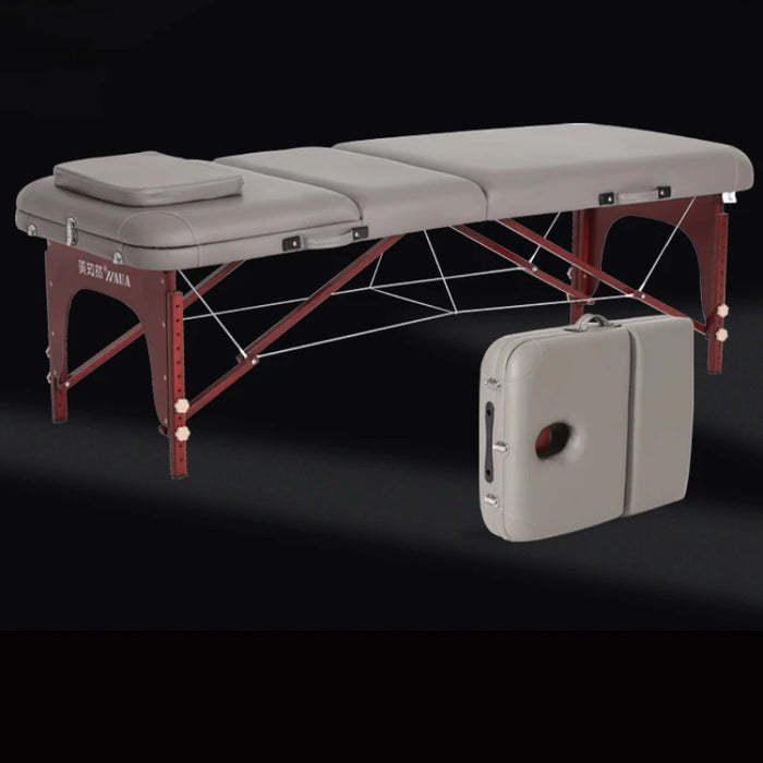 Stretcher Folding Massage Bed Portable Aesthetics Beauty Couch Massage Bed Treatment Spa Lit Pliant Salon Furniture LJ50MB