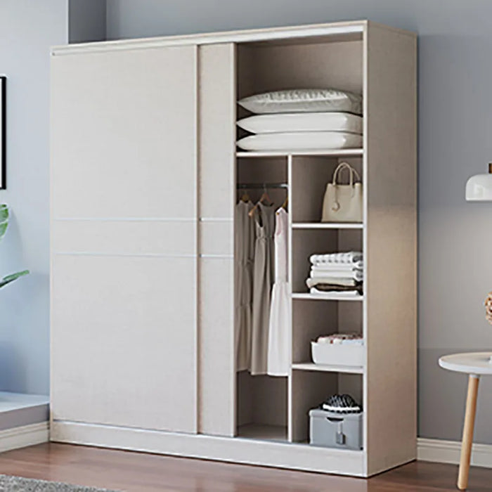Luxury Wooden Wardrobes Bedroom Clothes Modern Simple Nordic Cabinets Free Shipping Display Armario De Ropa Salon Furnitures