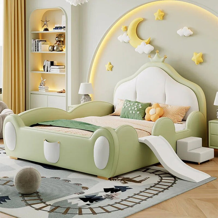 Kids Headboards Children Bed Frame Luxury Toddlers Platform Castle Children Bed Modern Letto Castello Kids Bedroom Furniture