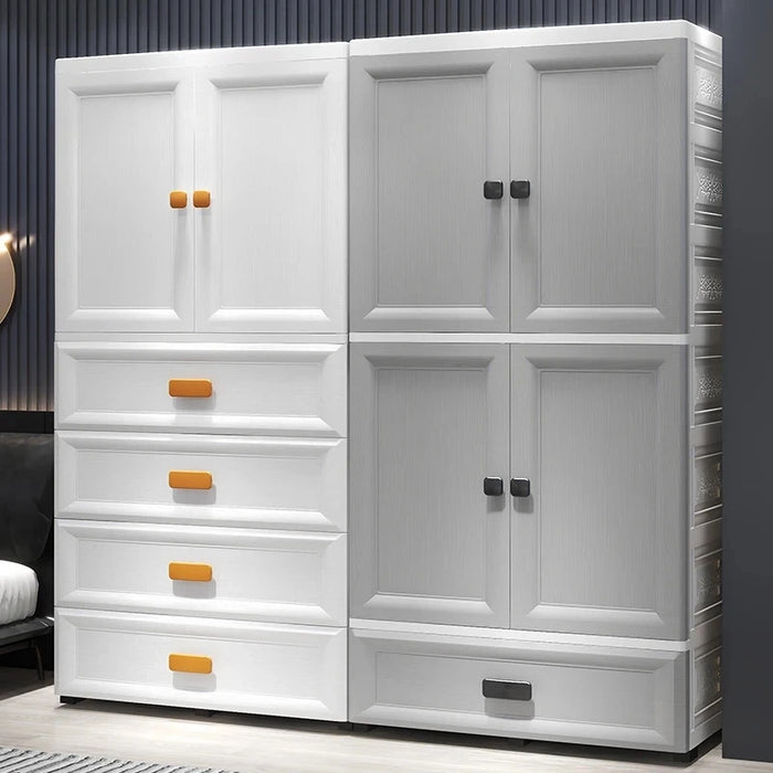 Drawer Cabinet White Wardrobe Storage Clothes Korean Style Wardrobe Stand Parfume Bag Szafy Do Sypialni Furniture For Bedroom
