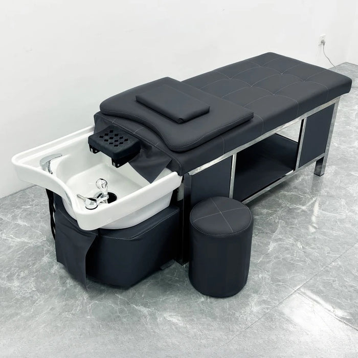 Barber Hair Shampoo Chair Simplicity Salon Luxury Spa Shampoo Chairs Pedicure Modern Cadeira De Cabeleireiro Furniture HD50XF
