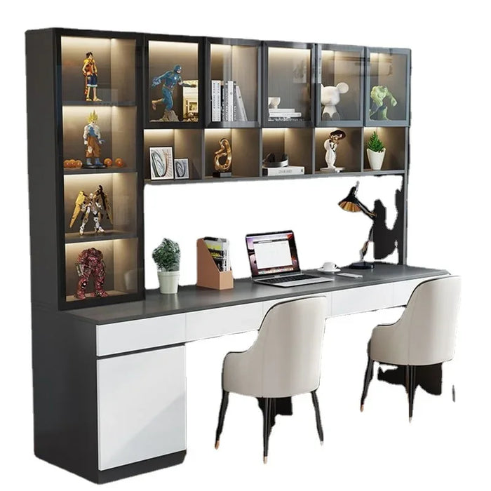 Integrated Write Office Desks Bookshelf Household Bedroom Desktop Computer Office Desks Bureau Meuble Working Equipment QF50OD