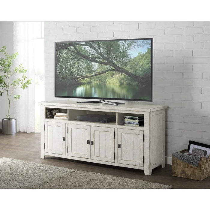 65" TV Stand Tv Stand Living Room Furniture Antique Whitefreight Free