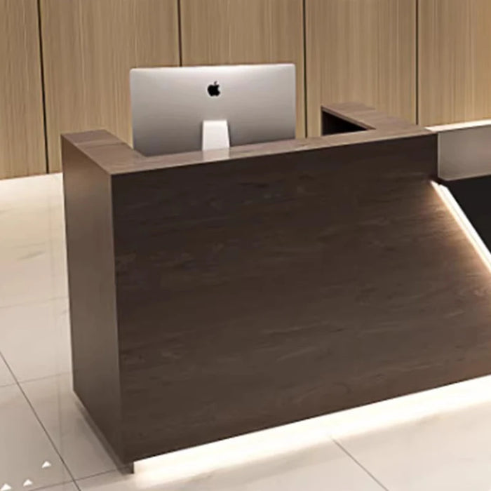 Modern Front Desk Reception Counter Cashier Restaurant Register Counter Salon Clothing Rezeption Desk Beauty Office Furniture